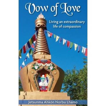 portada Vow Of Love: Living An Extraordinary Life Of Compassion (en Inglés)