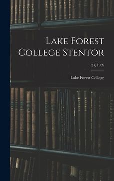 portada Lake Forest College Stentor; 24, 1909