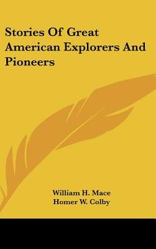 portada stories of great american explorers and pioneers (en Inglés)