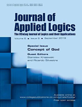 portada Journal of Applied Logics - the Ifcolog Journal of Logics and Their Applications: Volume 6, Issue 6, September 2019: Special Issue: Concept of god (in English)