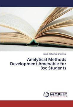 portada Analytical Methods Development Amenable for Bsc Students