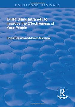 portada E-HR: Using Intranets to Improve the Effectiveness of Your People