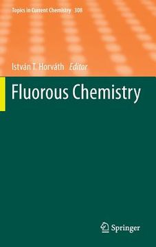 portada fluorous chemistry (en Inglés)