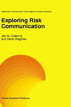 portada exploring risk communication (en Inglés)