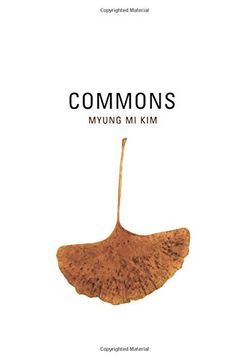 portada Commons (New California Poetry) (en Inglés)