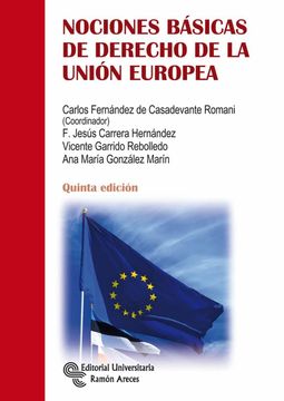 portada Nociones Básicas de Derecho de la Unión Europea (Manuales)