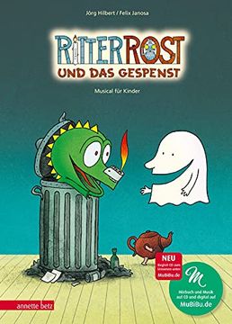 portada Ritter Rost 2: Ritter Rost und das Gespenst: Buch mit cd (en Alemán)