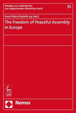 portada The Freedom of Peaceful Assembly in Europe (en Inglés)