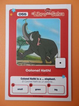 el libro de la selva coronel hathi