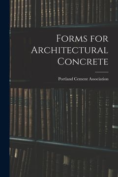 portada Forms for Architectural Concrete (in English)