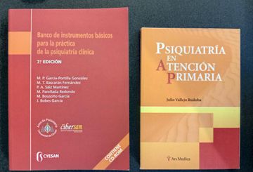 portada Banco de instrumentos básicos y psiquiatría en atención primaria (in Spanish)