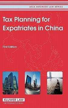 portada tax planning for expatriates in china: first edition (en Inglés)