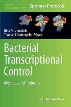 portada Bacterial Transcriptional Control: Methods and Protocols (Methods in Molecular Biology, 1276) (en Inglés)
