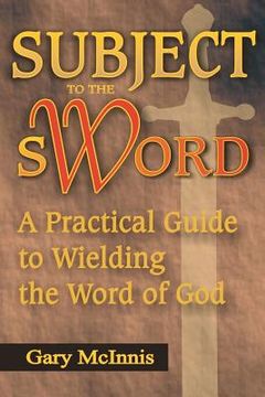 portada subject to the sword (en Inglés)