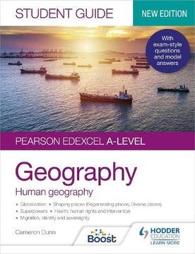 portada Pearson Edexcel A-Level Geography Student Guide 2: Human Geography (en Inglés)