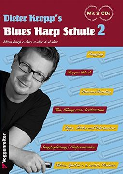 portada Kropp's Blues Harp Schule Bd. 2 (2CD) FSC Mix, SGSCH-COC-050055
