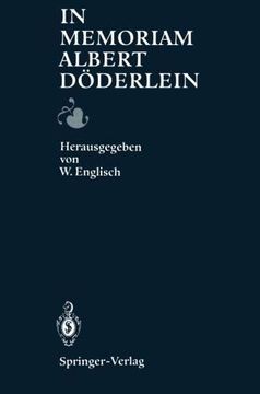 portada In Memoriam Albert Döderlein (en Alemán)