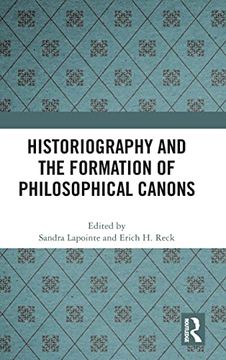 portada Historiography and the Formation of Philosophical Canons (en Inglés)