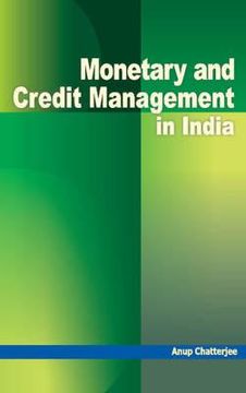 portada monetary and credit management in india (en Inglés)