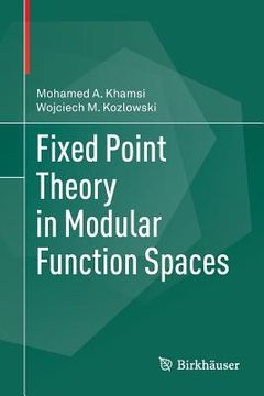 portada Fixed Point Theory in Modular Function Spaces
