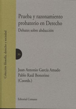 portada Prueba y Razonamiento Probatorio en Derecho: Debates Sobre Abducción (in Spanish)