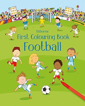 portada First Colouring Book Football (First Colouring Books)