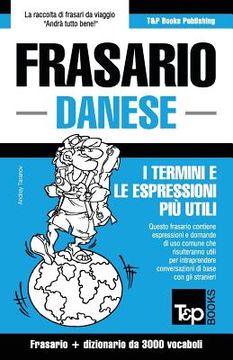 portada Frasario Italiano-Danese e vocabolario tematico da 3000 vocaboli (en Italiano)