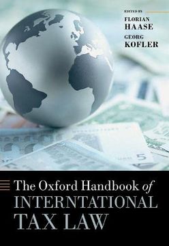 portada The Oxford Handbook of International tax law (en Inglés)