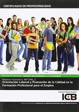 portada Orientación Laboral y Promoción de la Calidad en la Formación Profesional Para el Empleo (in Spanish)