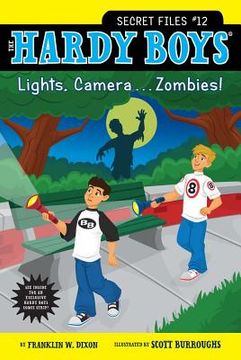 portada lights, camera . . . zombies! (en Inglés)