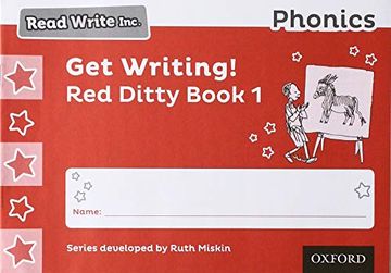 portada Read Write Inc. Phonics: Get Writing! Red Ditty Book 1 Pack of 10 