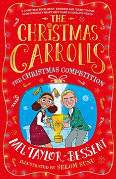 portada The Christmas Competition: The Christmas-Crazy Carroll Family is Back - With Added Penguins! A Perfect Festive Adventure, new for 2022, Ideal for Readers of 8+ (The Christmas Carrolls) (Book 2) (in English)