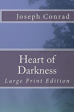 portada Heart of Darkness: Large Print Edition (in English)