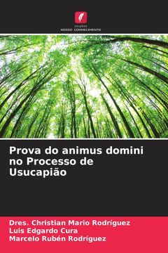 portada Prova do Animus Domini no Processo de Usucapião