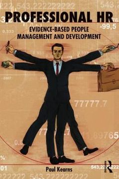 portada professional hr: evidence- based people management and development (en Inglés)
