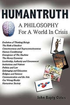 portada humantruth: a philosophy for a world in crisis