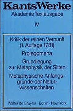 portada Kritik der reinen Vernunft (German Edition)