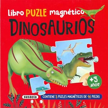 portada Libro Puzle Magnetico. Dinosaurios