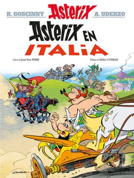 portada Asterix 37. Asterix en Italia