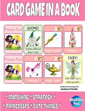 portada Card Game in a Book - Princess Pairs (en Inglés)