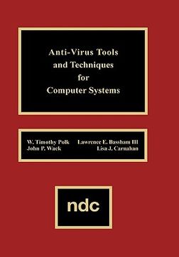 portada anti-virus tools & techniques for computer (en Inglés)