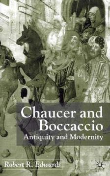 portada chaucer and boccaccio: antiquity and modernity