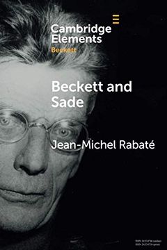 portada Beckett and Sade (Elements in Beckett Studies) (en Inglés)
