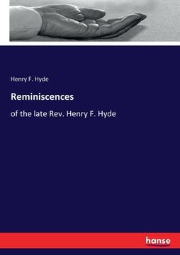 portada Reminiscences: of the late Rev. Henry F. Hyde