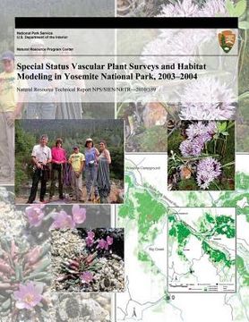 portada Special Status Vascular Plant Surveys and Habitat Modeling in Yosemite National Park, 2003?2004 (in English)