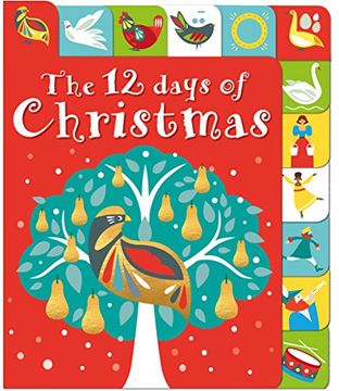 portada The 12 Days of Christmas: A Lift-The-Tab Book (Lift-The-Flap tab Books) (en Inglés)