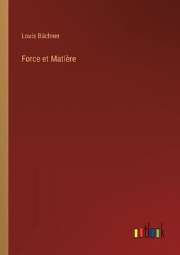 portada Force et Matière (en Francés)