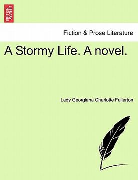 portada a stormy life. a novel. (in English)