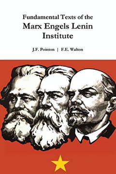 portada Fundamental Texts of the Marx Engels Lenin Institute (en Inglés)
