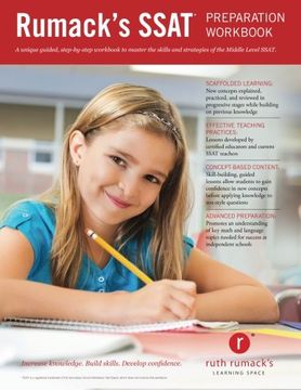 portada Rumack's SSAT Preparation Workbook: Study guide and practice questions to master the Middle Level SSAT